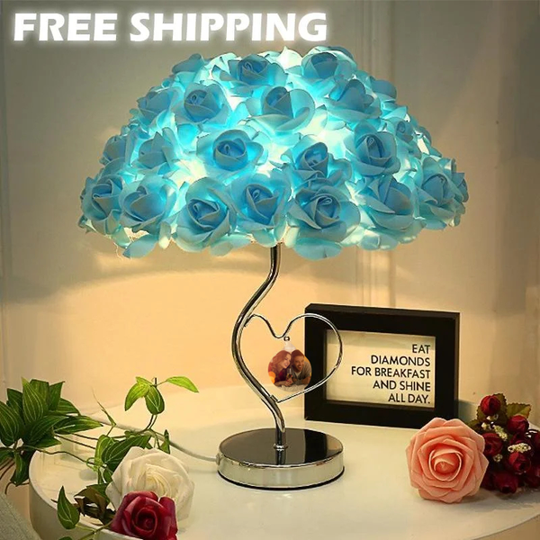 【FREE SHIPPING】Rose Bouquet Lamp Night Light Decoration for Home Valentine's Day Wedding