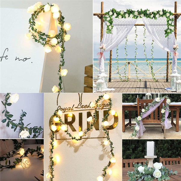 Rose Flower led Fairy String Lights